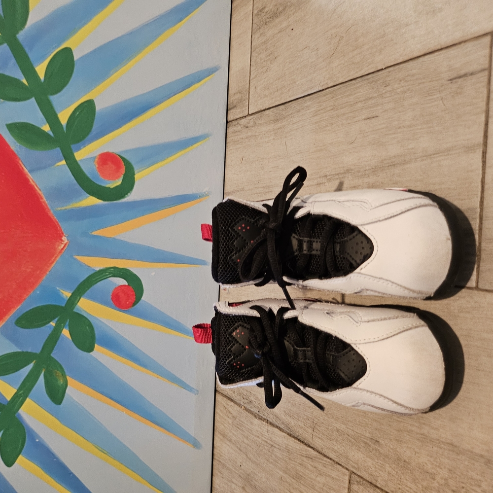 Kids Black and White Sneakers